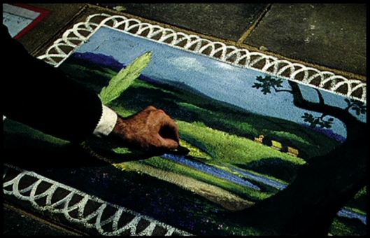 Peter Ellenshaw's hand as it appeared in Mary Poppins.